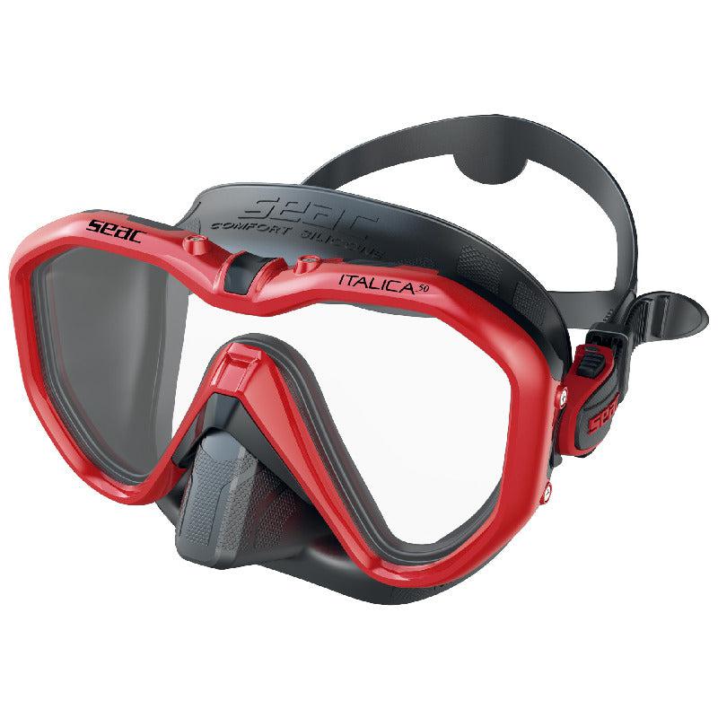 Seac Italica 50 Mask-S/BL Red Metal