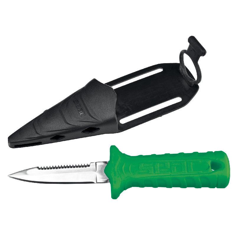 Seac New Samurai Apnea Knife-Green