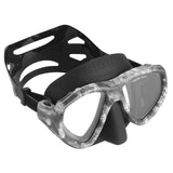 Seac One - Diving Mask Scuba Diving, Snorkeling, Free Diving and Spearfishing with protective Case-Camo Grey