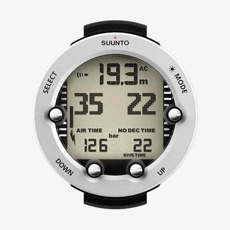 Suunto Vyper Novo - USB Cable, Bungee and Rubber Boot Sold Separately-White
