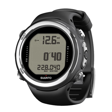 SUUNTO D4I NOVO - USB cable and extension strap sold separately-