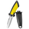 Tusa FK-10 Lightweight Mini-Knife Drop Point Blade-Flash Yellow