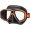 Tusa Freedom Ceos Dual Lens Scuba Diving Fin-Black/Energy Orange