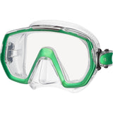 Tusa Freedom Elite Single Lens Scuba Diving Mask-Energy Green