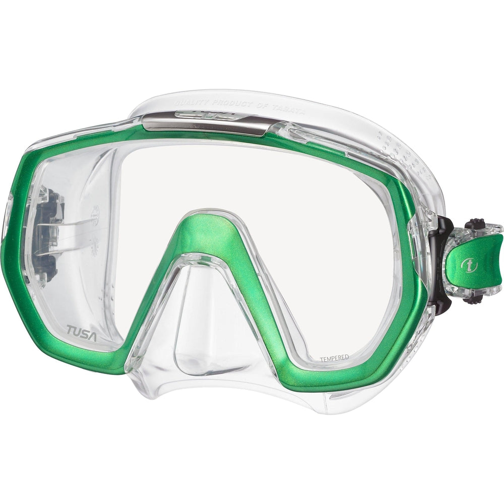 Used Tusa Freedom Elite Mask-Ocean Green