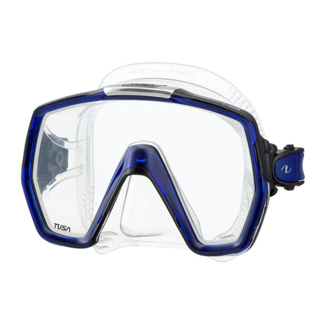 Tusa Freedom HD Single Lens Scuba Diving Mask-Cobalt Blue