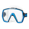 Tusa Freedom HD Single Lens Scuba Diving Mask-Fish Tail Blue