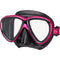 Tusa Freedom One Dual Lens Scuba Diving Mask-Black/Rose Pink