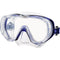 Tusa Freedom Tri-Quest Single Lens Scuba Diving Mask-Cobalt Blue