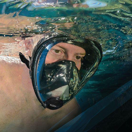 Tusa Full-Face Snorkeling Mask-
