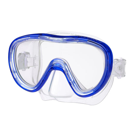 Tusa Kleio II Single Lens Scuba Diving Mask-Cobalt Blue