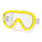 Tusa Kleio II Single Lens Scuba Diving Mask-Flash Yellow