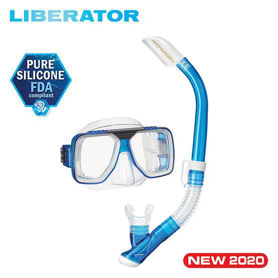 Tusa Liberator Dive Mask and Snorkel Combo (UM5000/USP-190)-