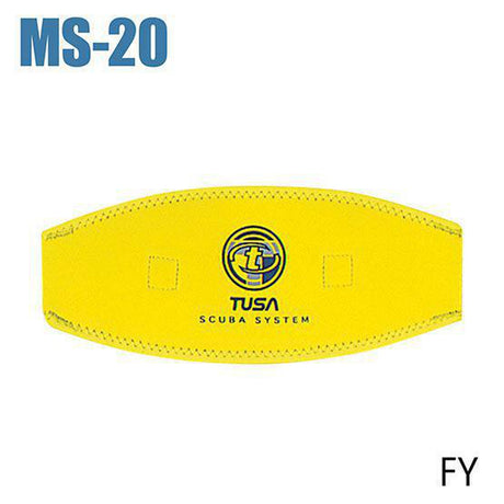 Tusa Neoprene Dive Mask Strap Cover-Yellow