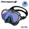 Tusa Paragon S Single Lens Scuba Diving Mask-Fish Tail Blue