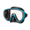 Tusa Serene Single Lens Snorkeling Mask-Black/Ocean Green