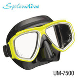 Tusa Splendive Dive Mask and Snorkel Combo (UM7500/USP-190)-