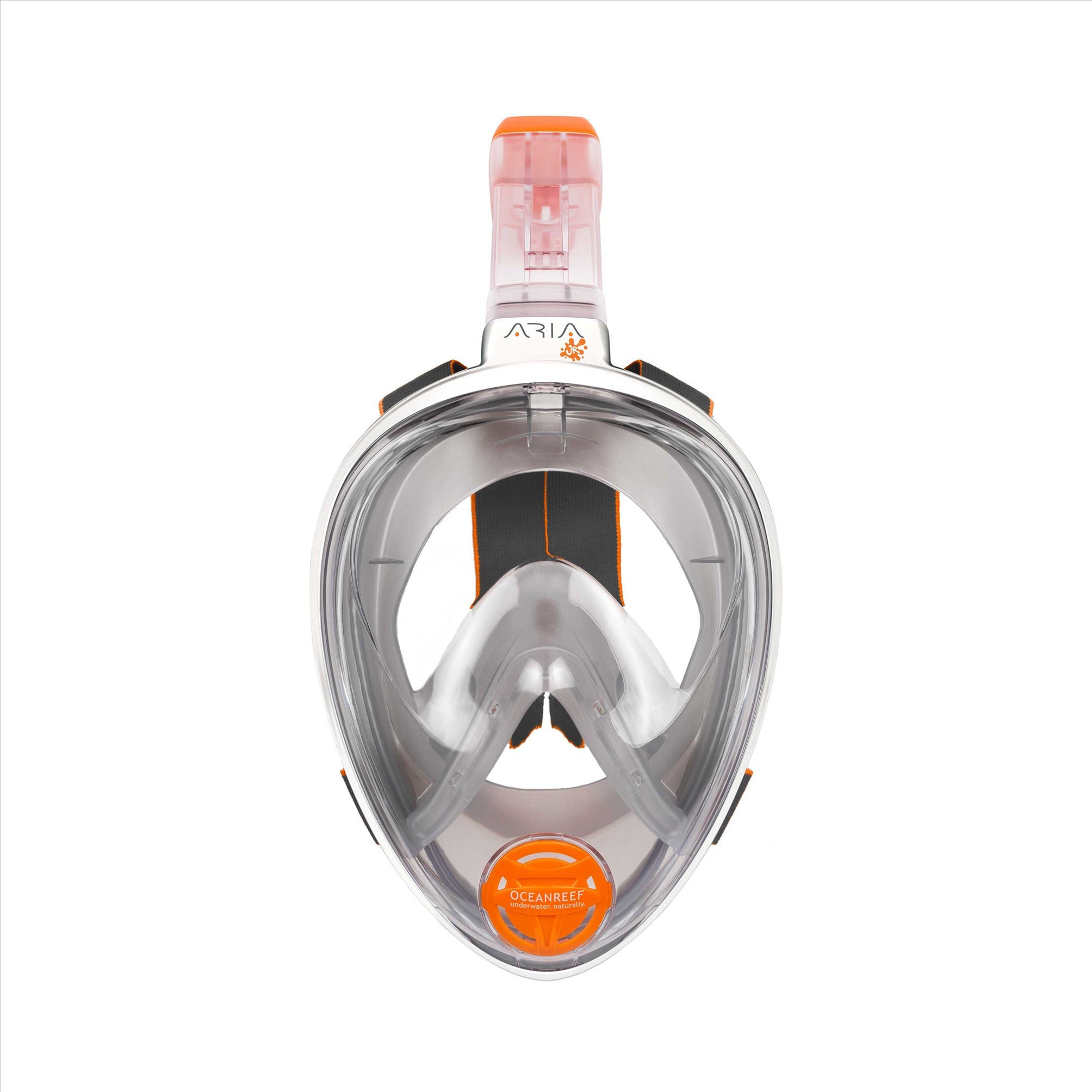 Used Ocean Reef Aria Jr – Full Face Snorkeling Mask White One Size-