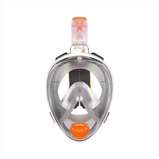 Used Ocean Reef Aria Jr – Full Face Snorkeling Mask White One Size-