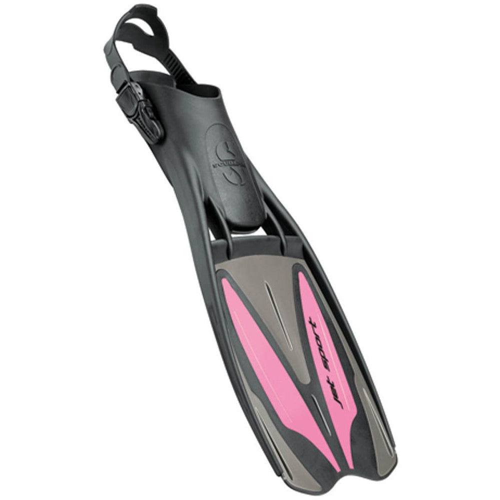 Used Scubapro Jet Sport Adjustable-Black/Gray/Pink