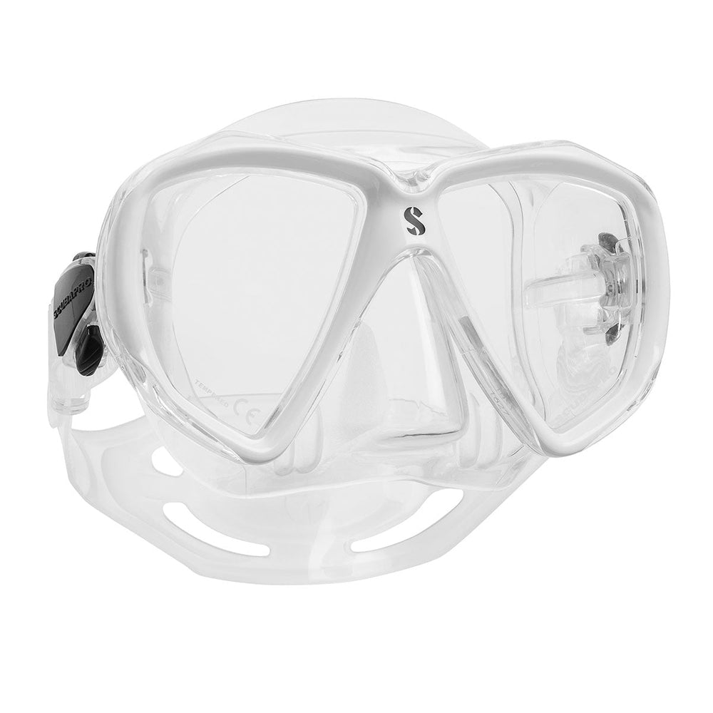 Used Scubapro Spectra Mask-White/Clear Skirt