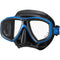 Used Tusa Ceos Mask-Black/Fish Tail Blue