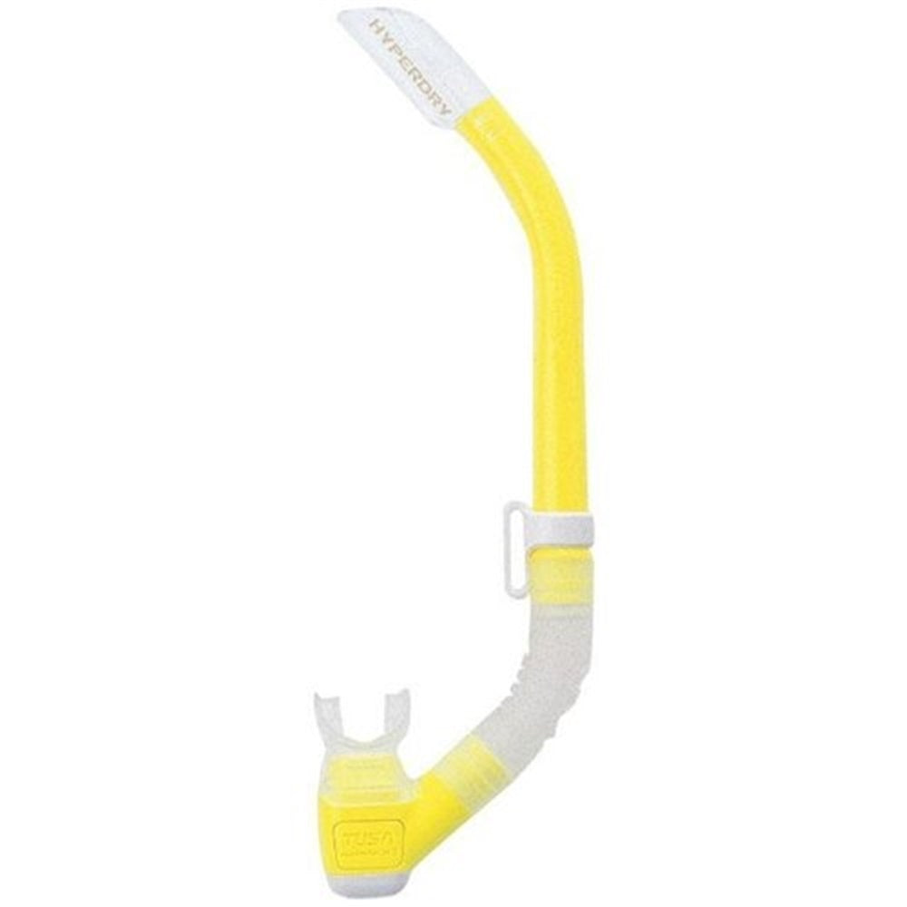 Used Tusa Imprex II Hyperdry Snorkel-Flash Yellow
