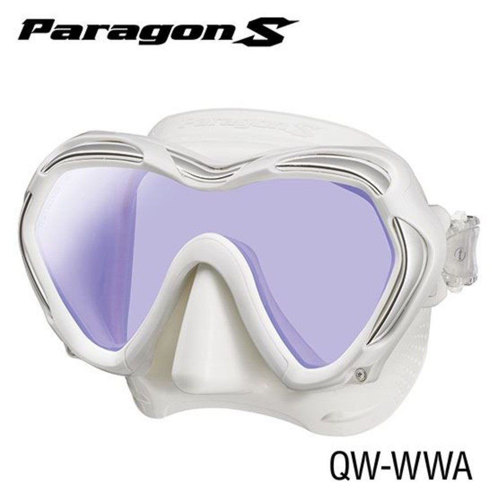 Used Tusa Paragon S Mask-White/White